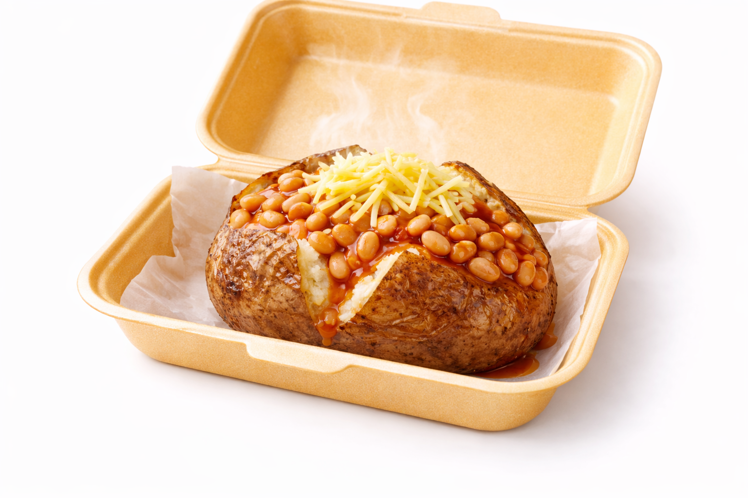 Jacket potato from Mightie Bites